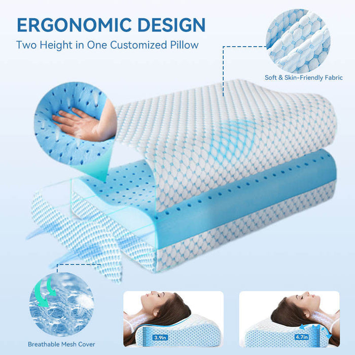 Memory Foam Neck Pillow