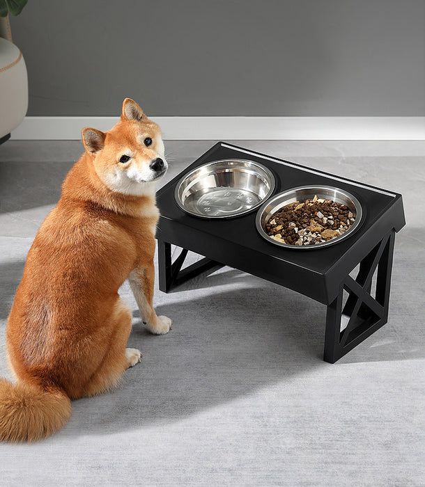 Elevated Dog Feeding Stand