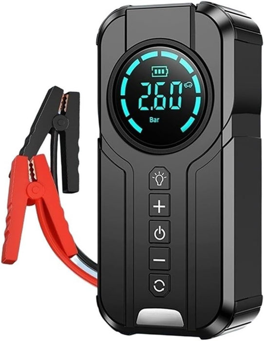 4-in-1 Car Jump Starter & Air Compressor